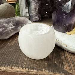 Selenit, lykta boll 6 cm