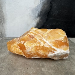 Orange kalcit, rå XXL