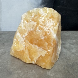 Orange kalcit, rå XL