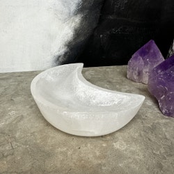 Selenitskål, måne 12 cm