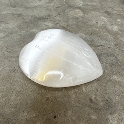Selenit, hjärta (6-7 cm)