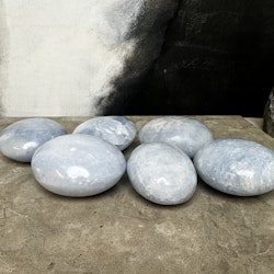 Blå kalcit, palmstone