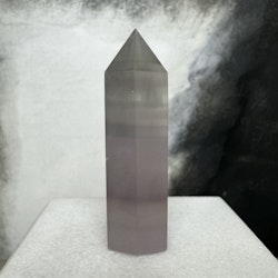 Lavendel fluorit, torn (E) liten nagg