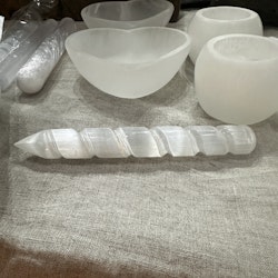 Selenit, spiral massagepenna