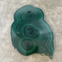 Malakit, slab / skiva
