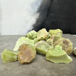 Grön Opal, rå small