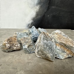 Blå Onyx / Aquatine lemurian, rå