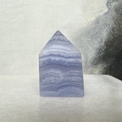 Blå Bandagat/Blue Lace Agate, torn (E)