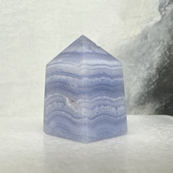 Blå Bandagat/Blue Lace Agate, torn (G)