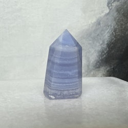 Blå Bandagat/Blue Lace Agate, torn (B)