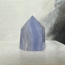 Blå Bandagat/Blue Lace Agate, torn (D)