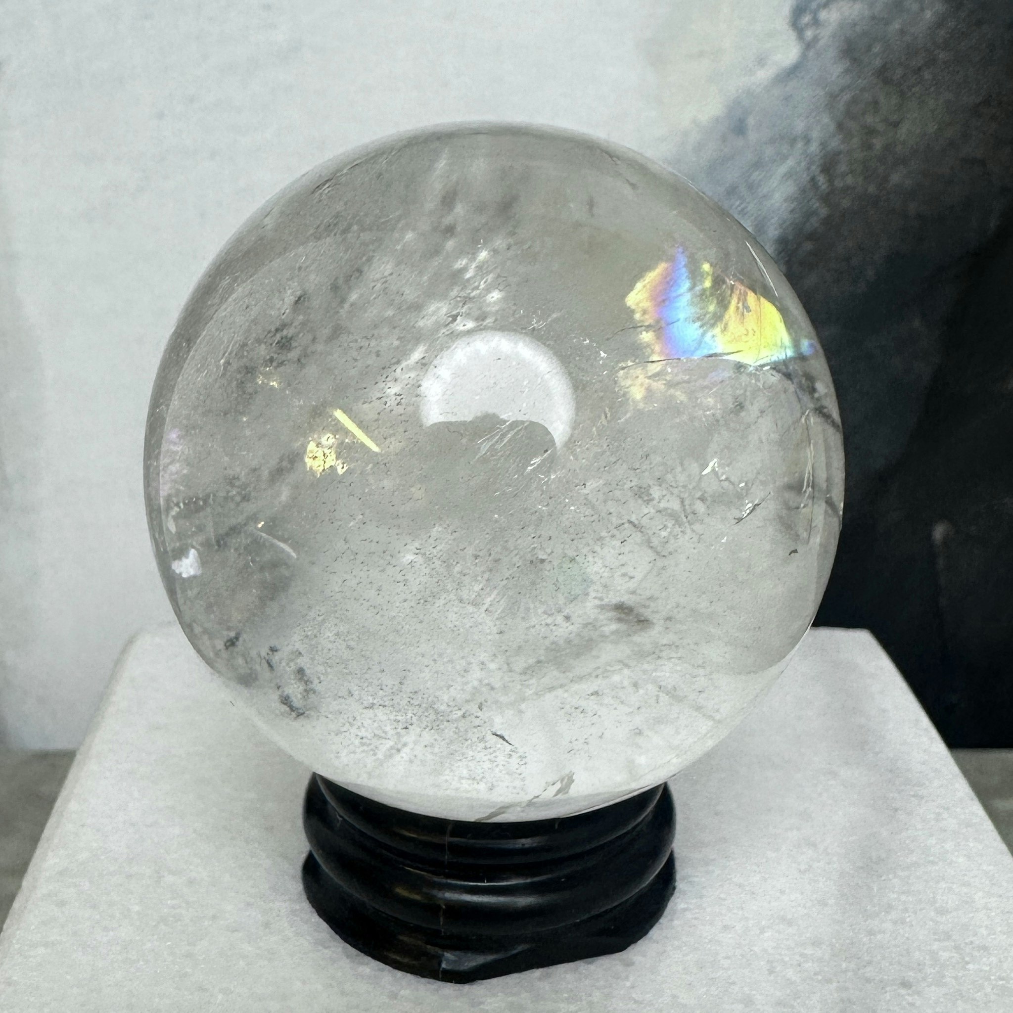 Lemurian Quartz, klot (D)