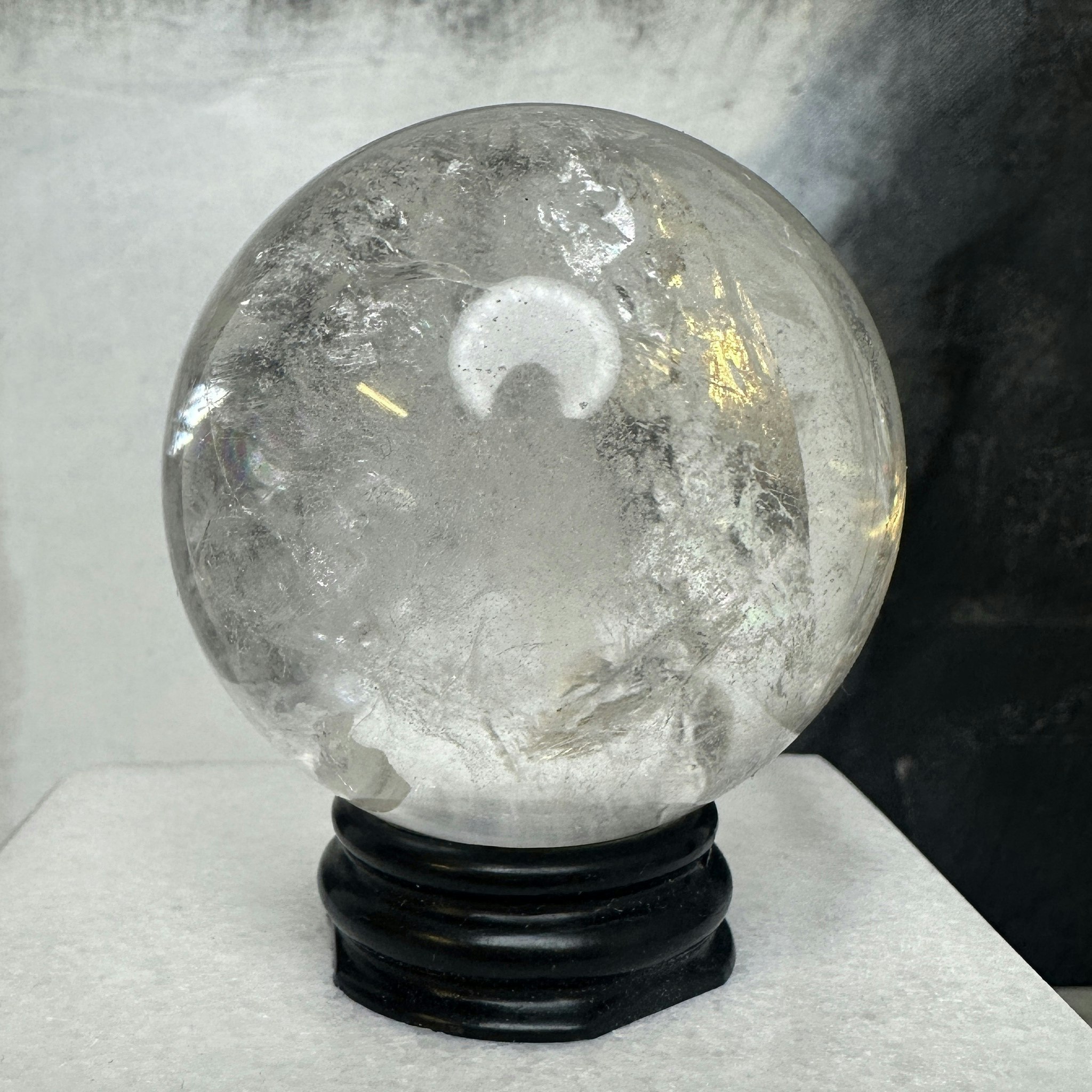 Lemurian Quartz, klot (D)