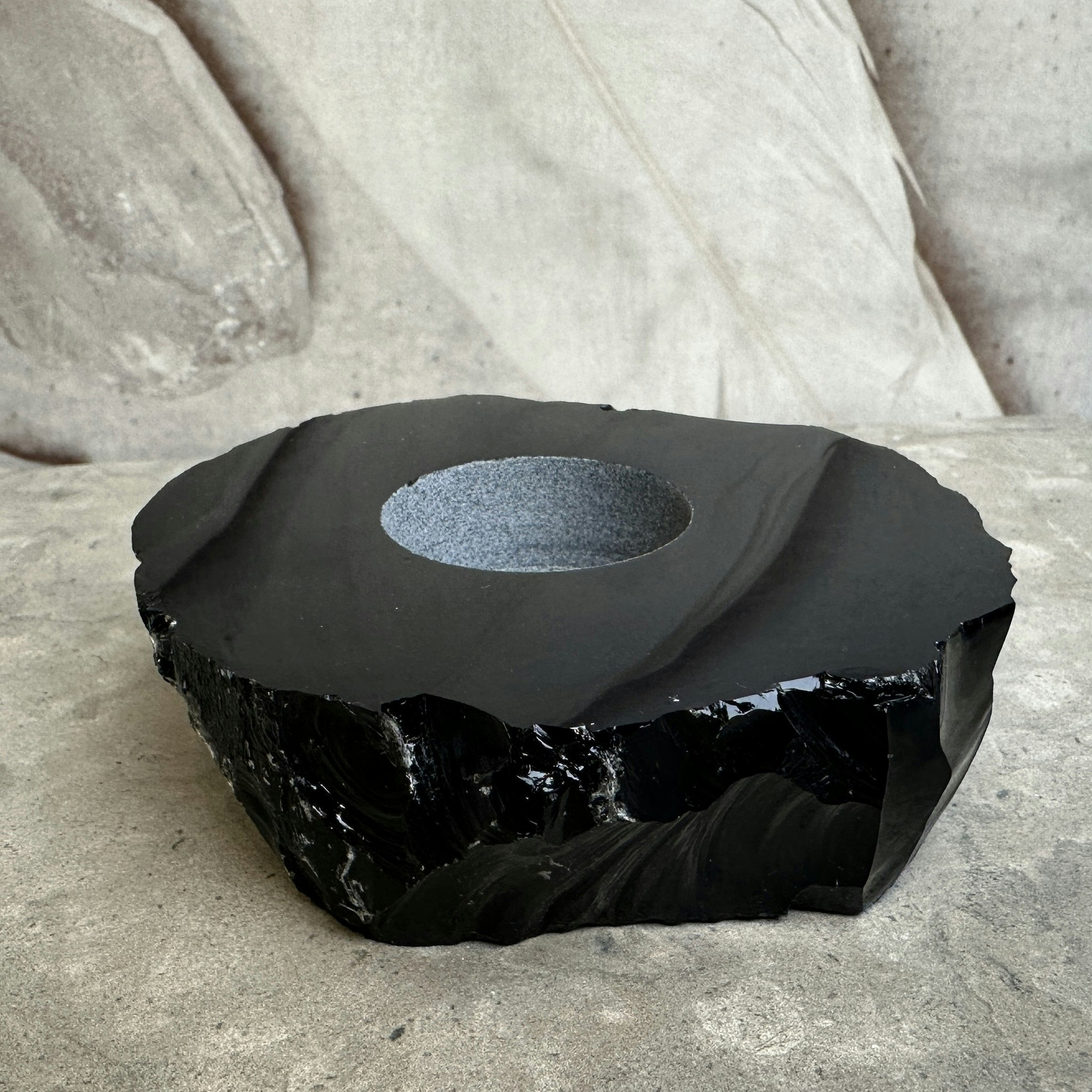 Svart Obsidian, lykta (B)