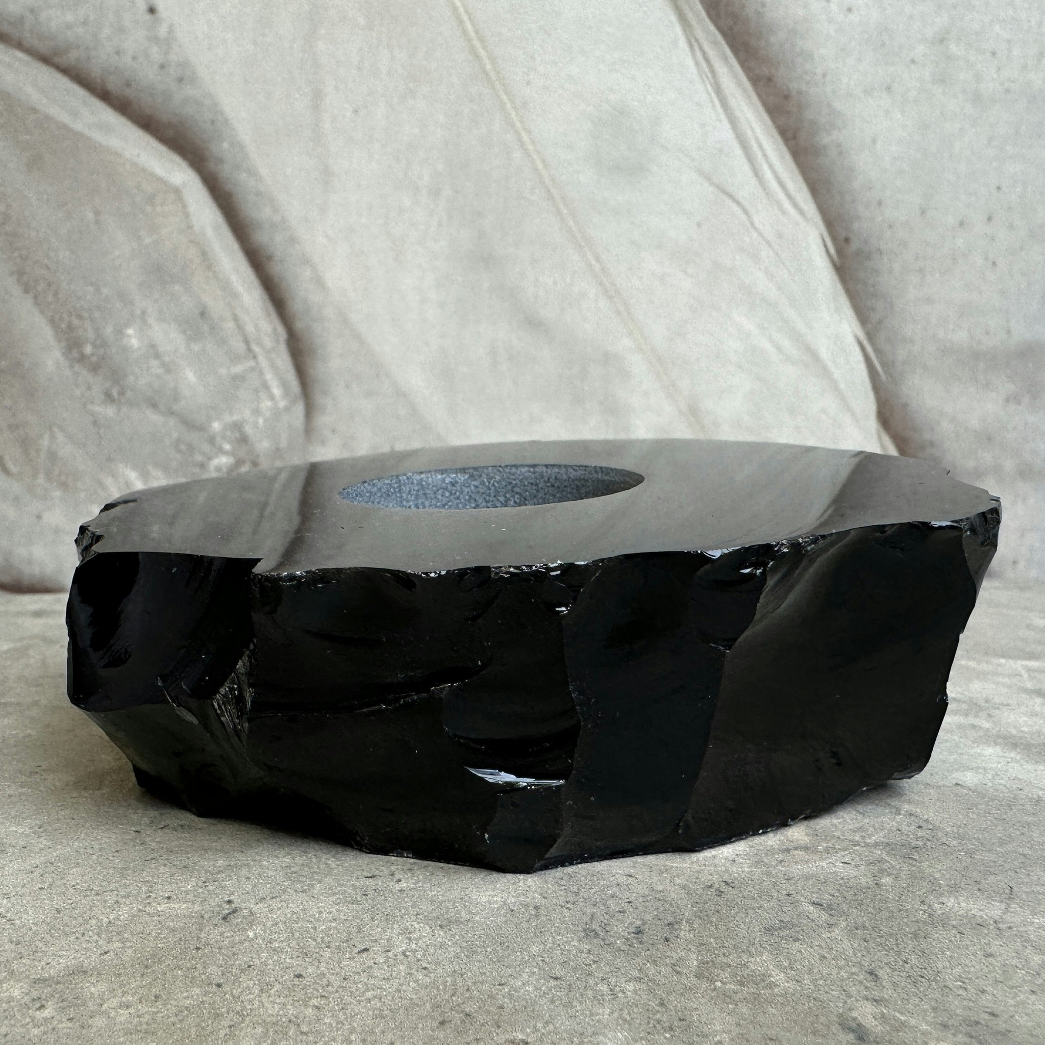Svart Obsidian, lykta (D)