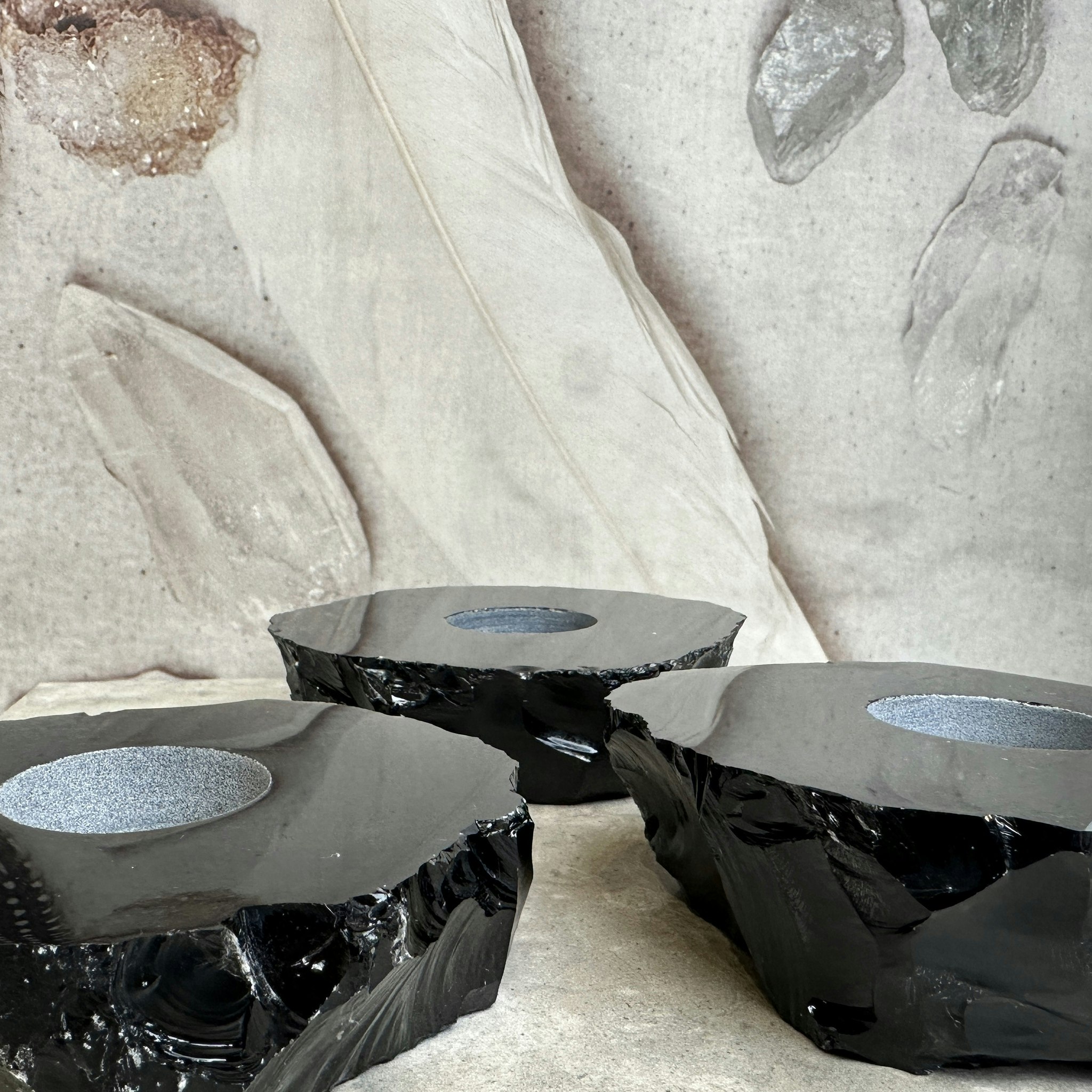 Svart Obsidian, lykta (B)