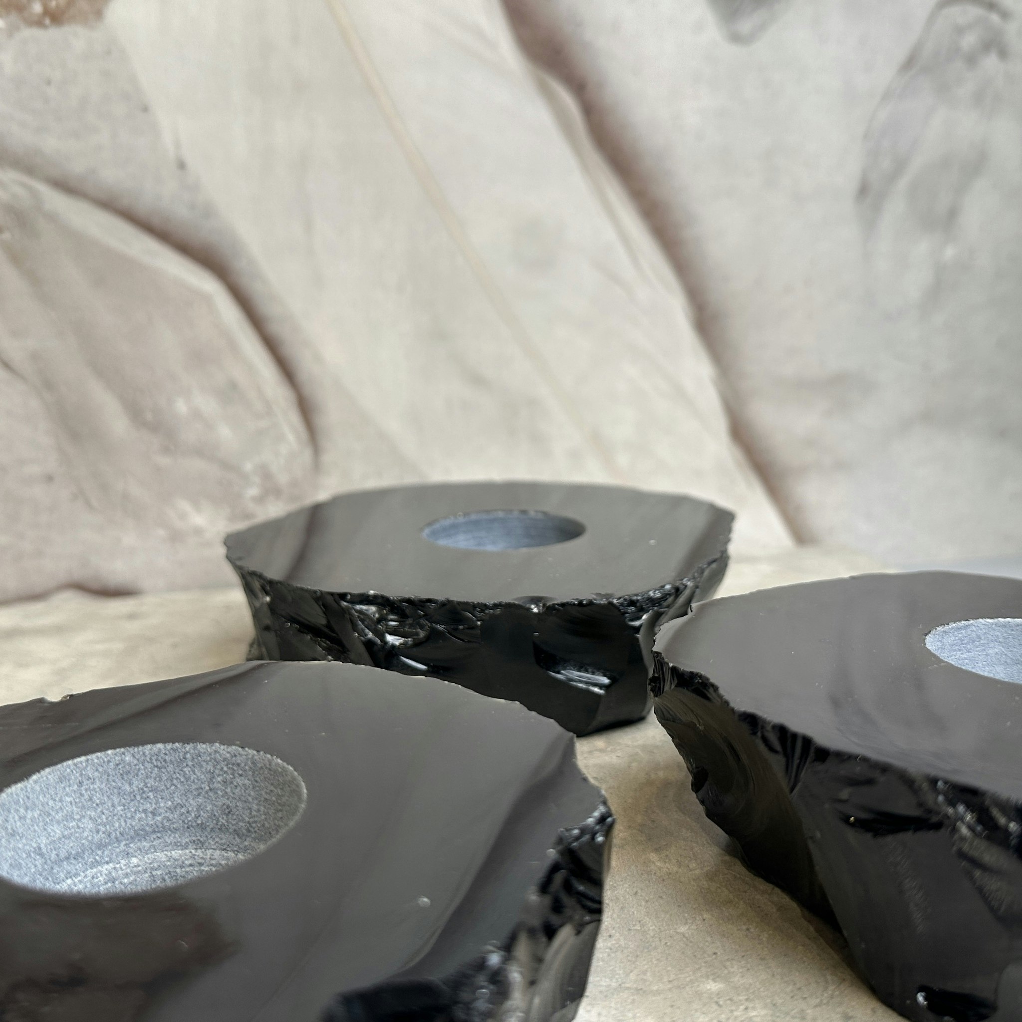 Svart Obsidian, lykta (D)