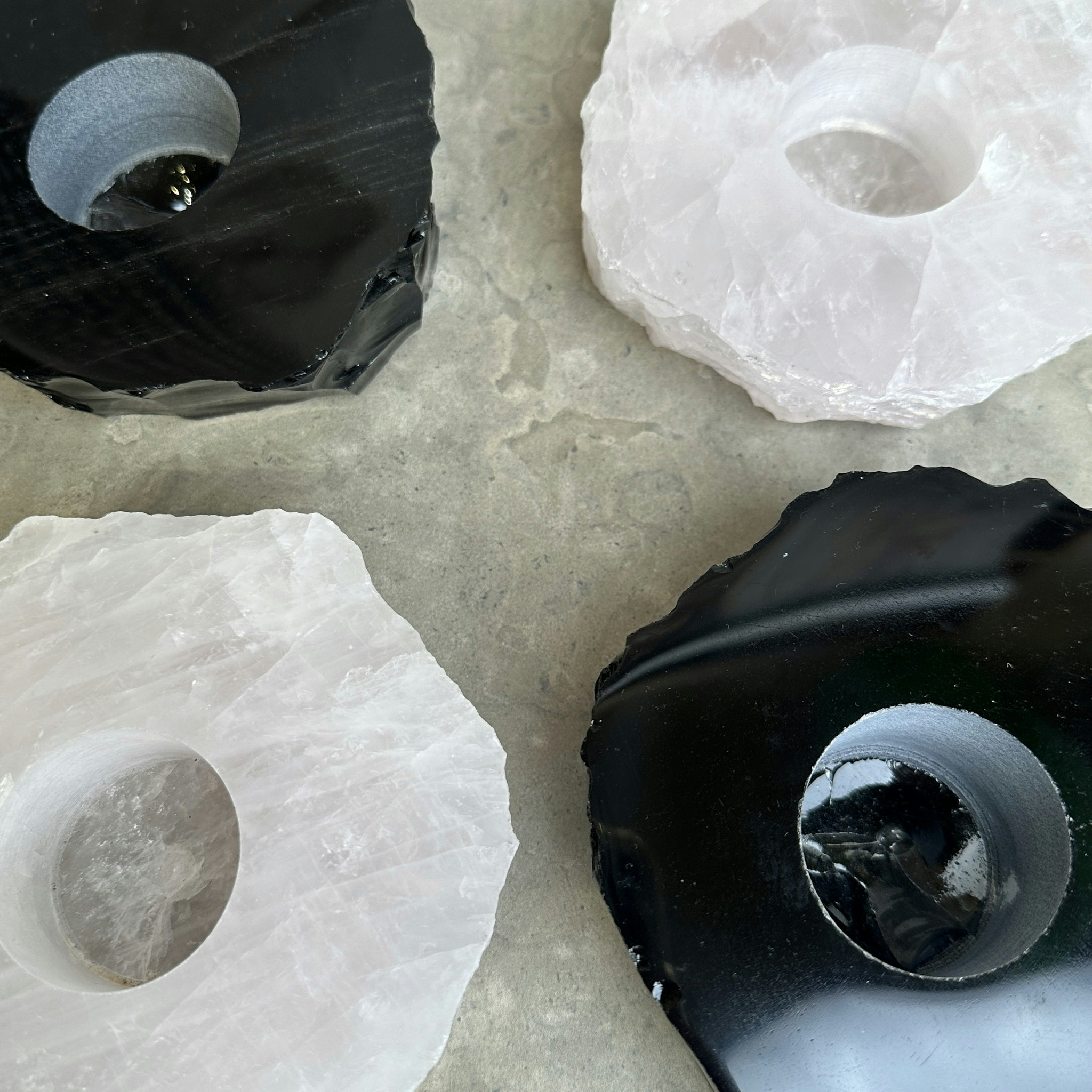 Svart Obsidian, lykta (D)
