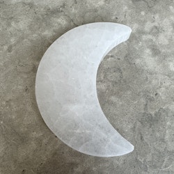 Selenit, måne 10 cm