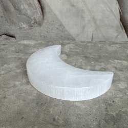 Selenit, måne 10 cm