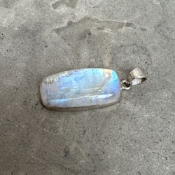 Månsten, hänge sterlingsilver 925 (A)