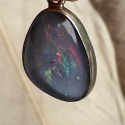 Australiensisk opal, hänge 925 silver