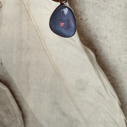Australiensisk opal, hänge 925 silver