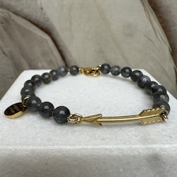 Labradorit "Arrow", armband från Bohemian Royalties