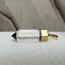 Rökkvarts, hänge guld (A3)