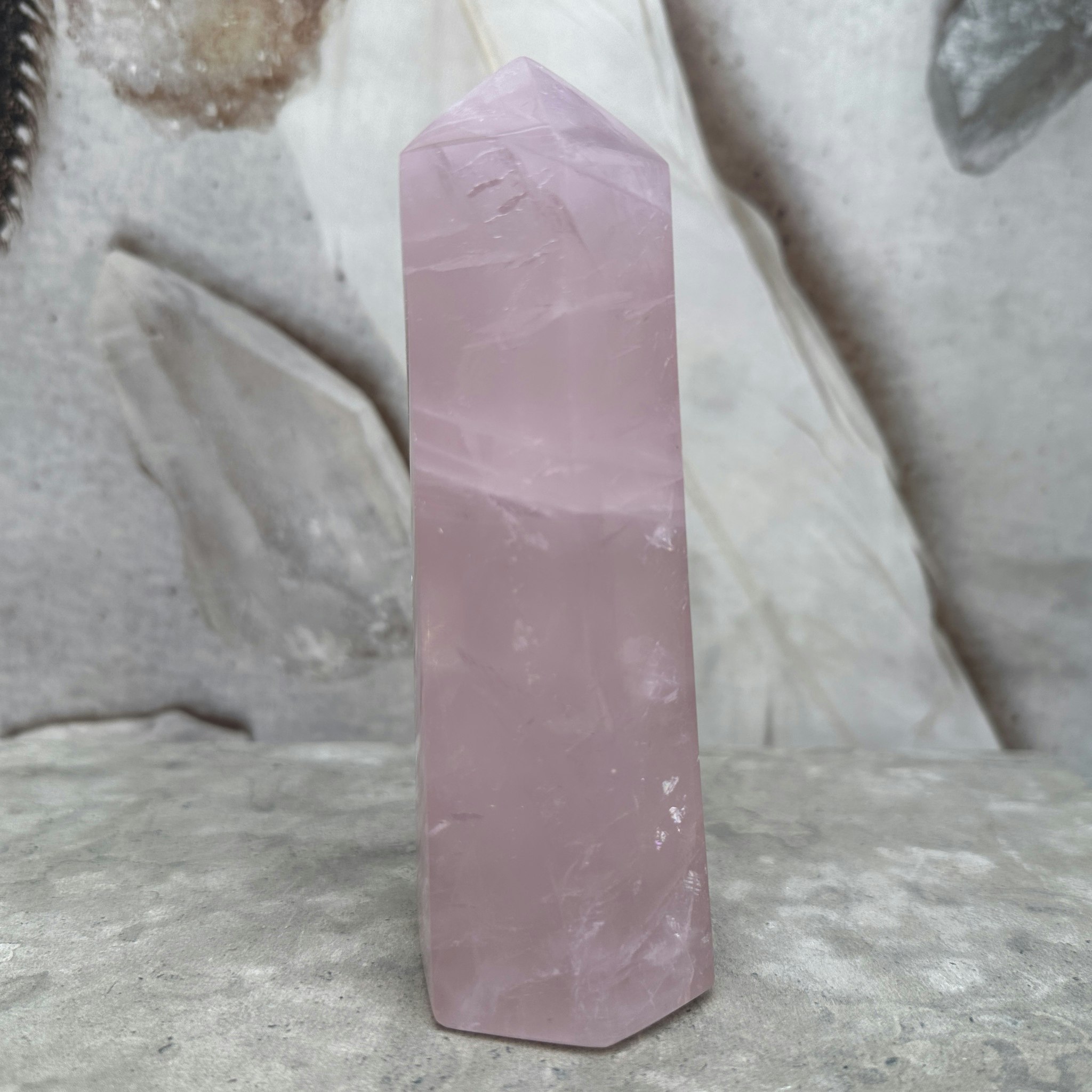Rosenkvarts, torn (B)