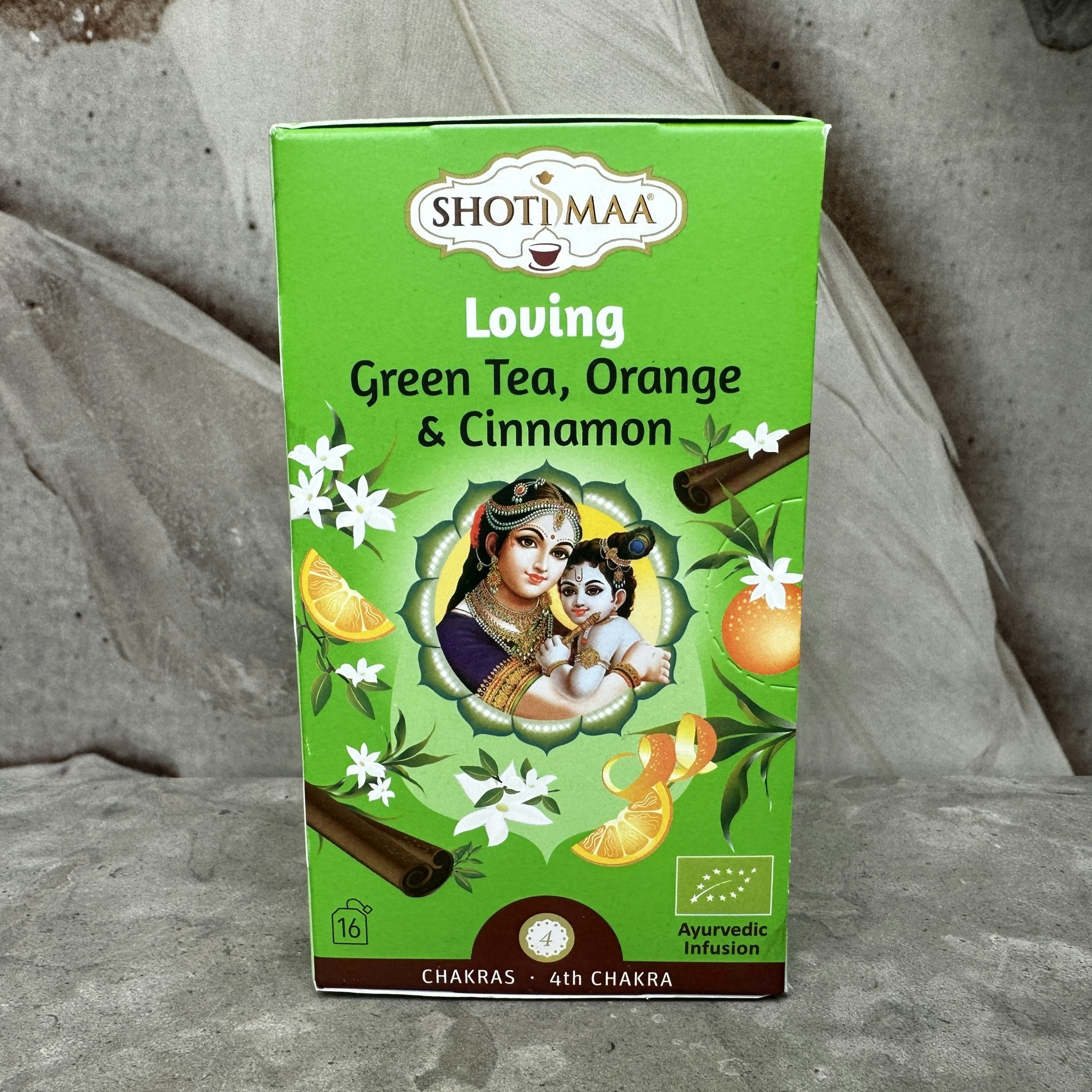 Grönt Te, Apelsin & Kanel, Organic Herbal Tea Shoti Maa