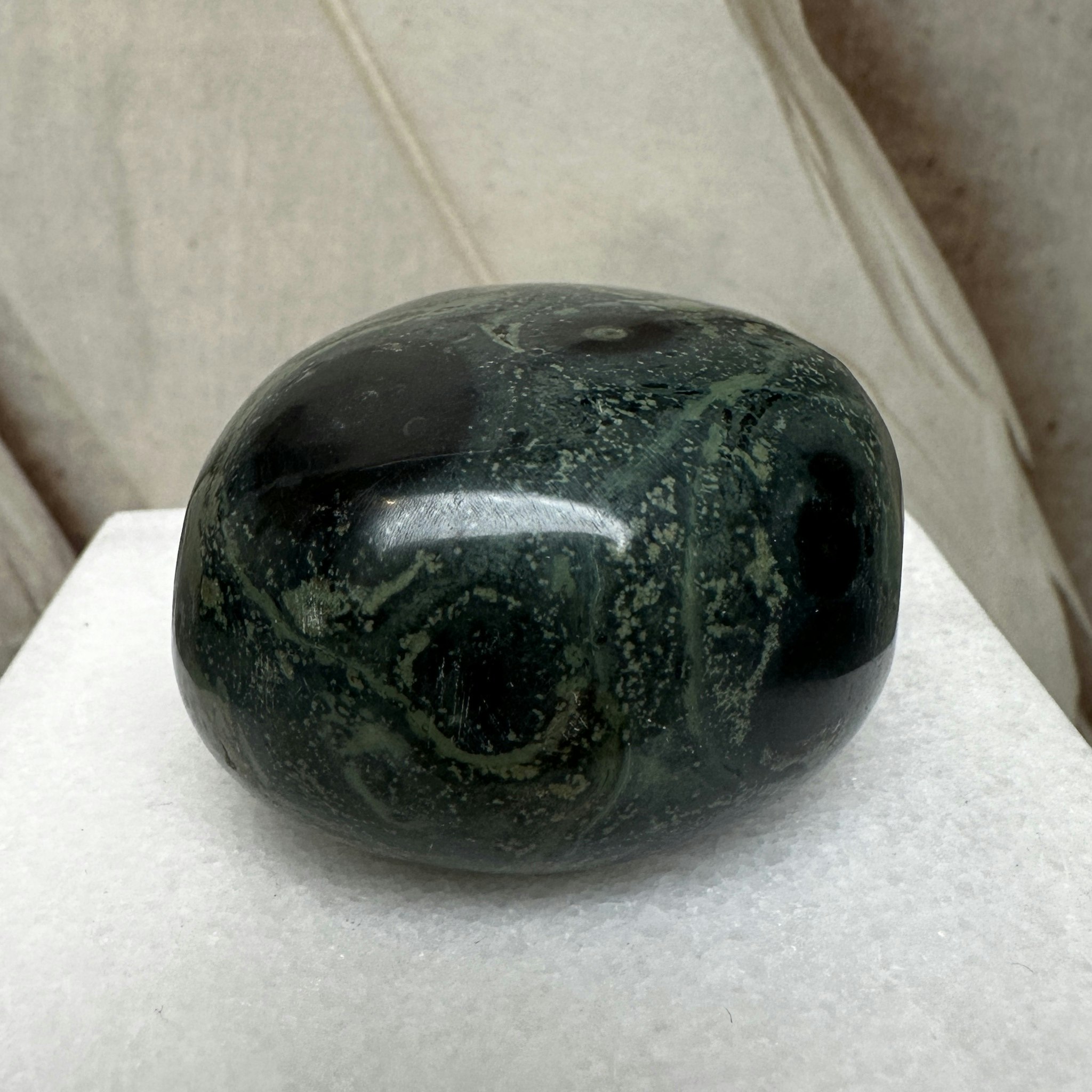 Kambaba Jaspis, palmstone (A)