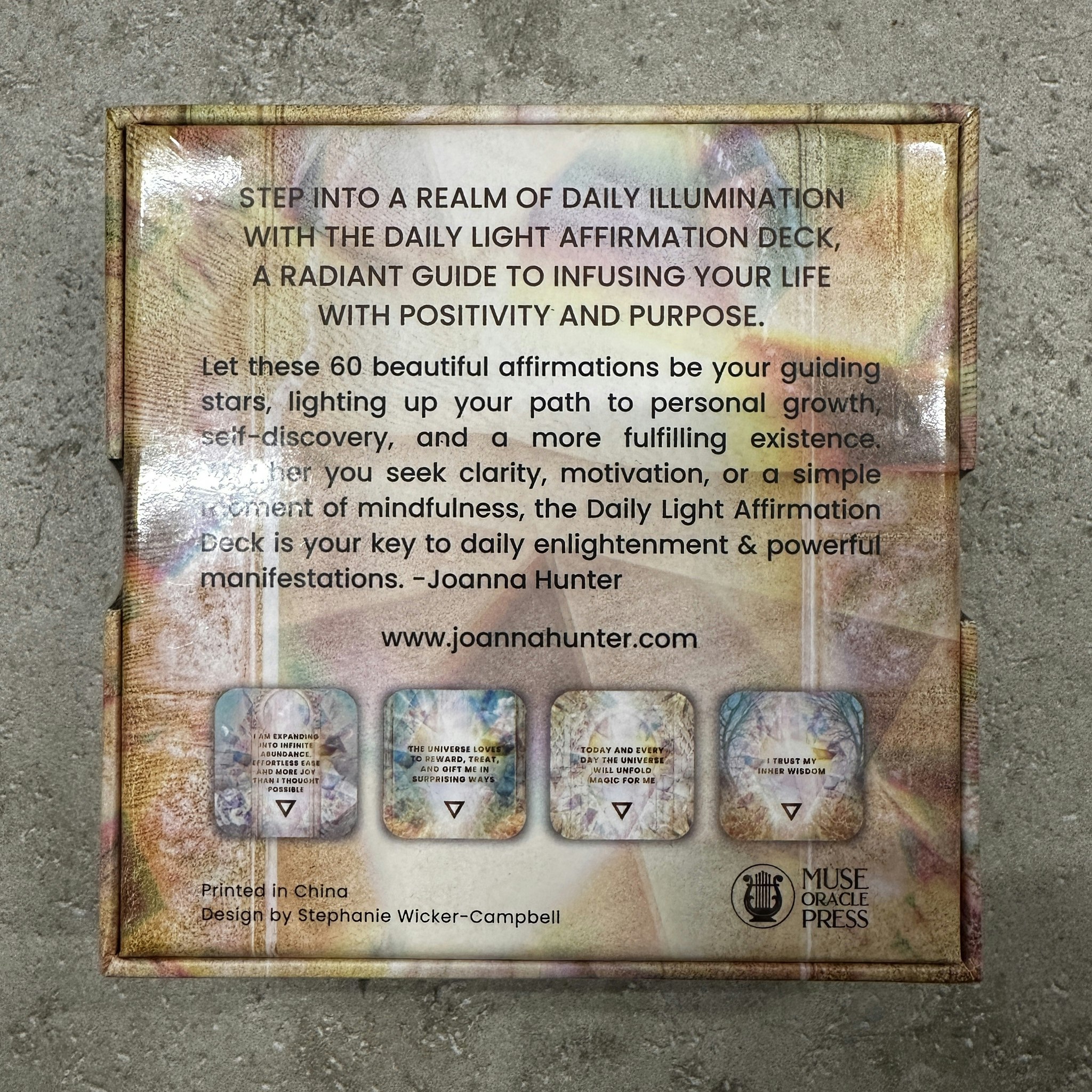 Daily Light, affirmations & orakelkort