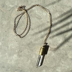 Bergkristall, halsband (A)
