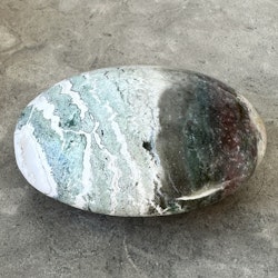 Grön Sardonyx, palmstone (D)