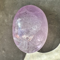 Ametist, jumbo palmstone (E)