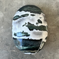 Grön Sardonyx, palmstone (B)
