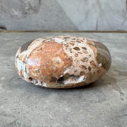 Leopard Jaspis, palmstone (A)