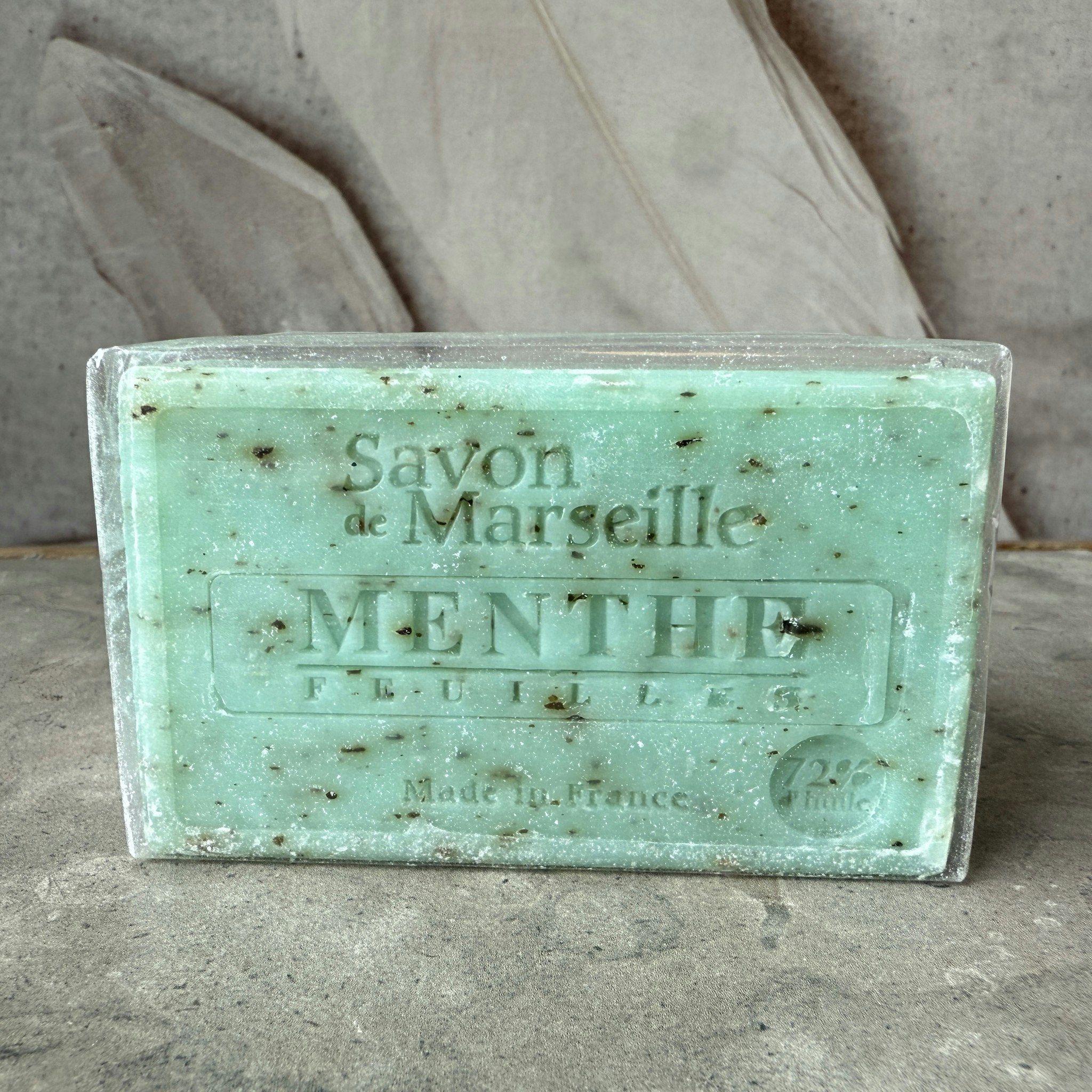 Handgjord tvål, Savon de Marseille, Mynta