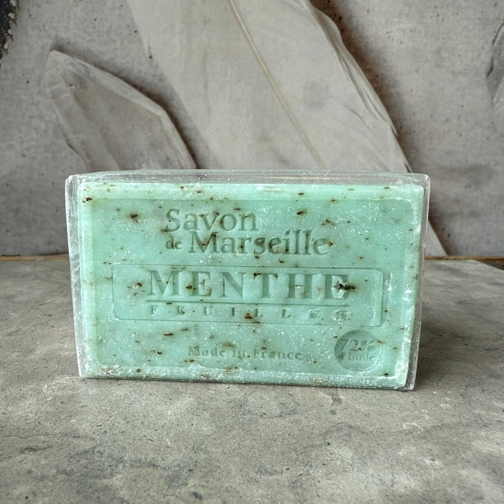 Handgjord tvål, Savon de Marseille, Mynta