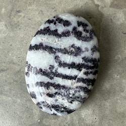 Fluorit i kvarts, palmstone (C)