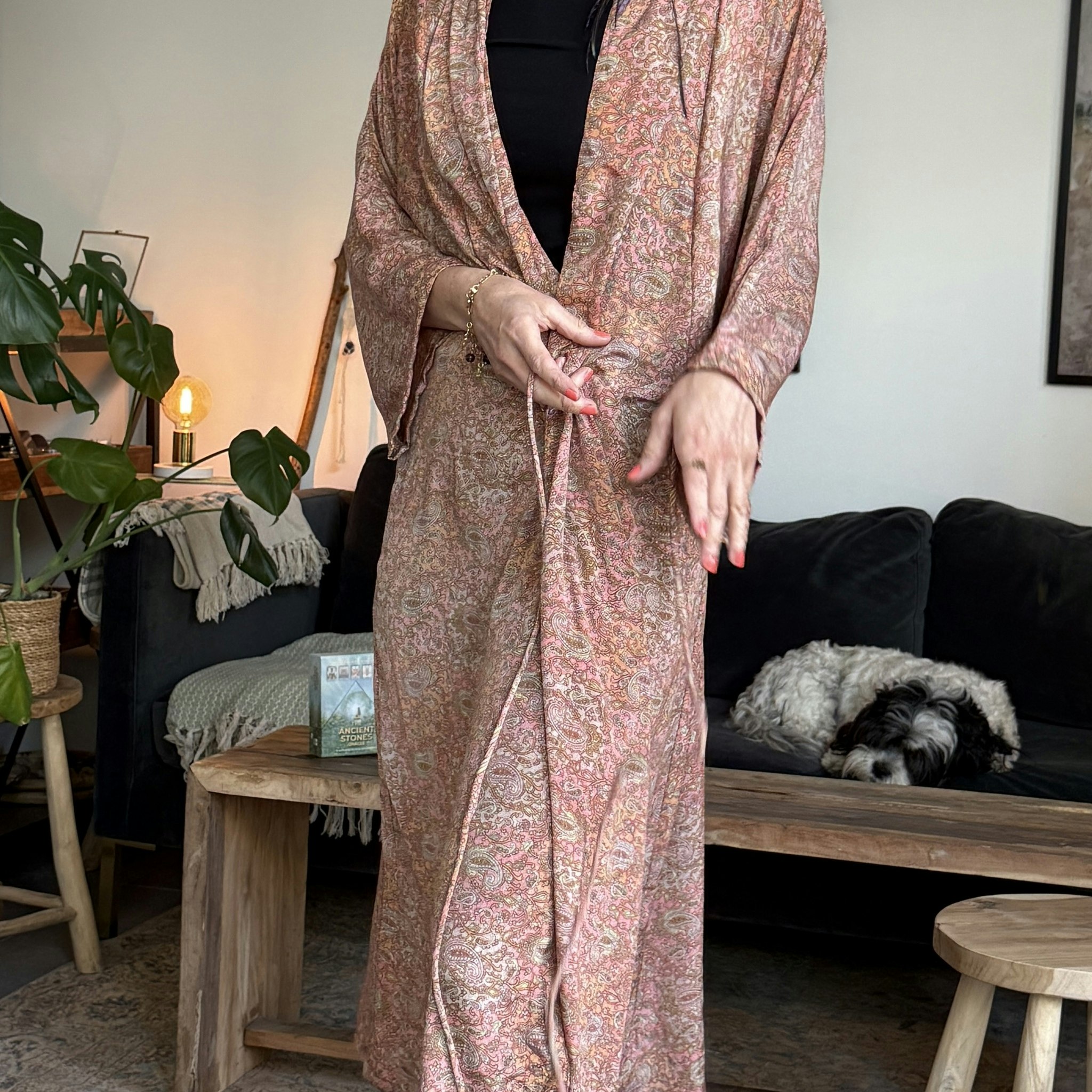 Klänning / Kimono från With Segerqvist (G)