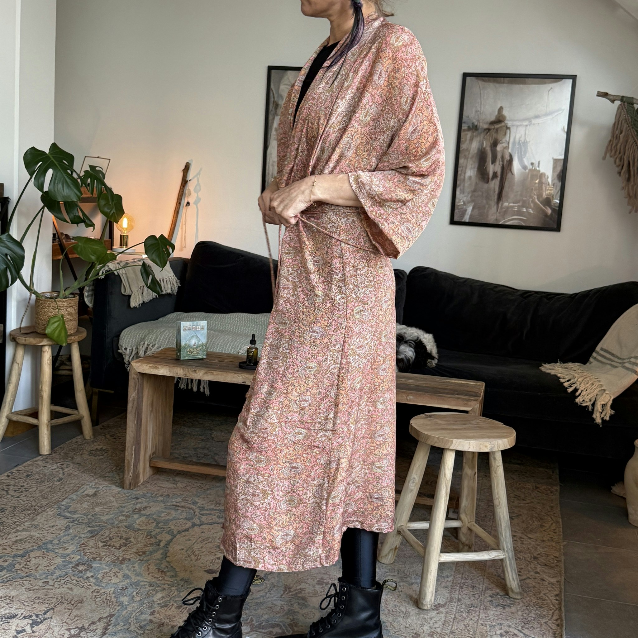 Klänning / Kimono från With Segerqvist (G)
