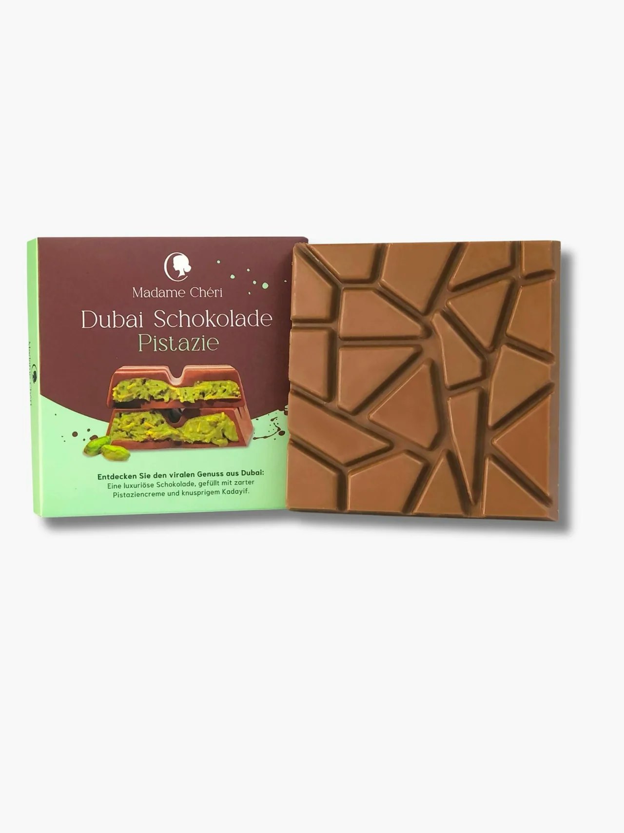 Dubai Choklad Pistage, 100g