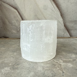 Selenit, lykta rund 6 cm