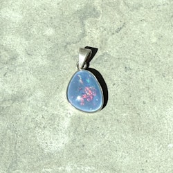 Australiensisk opal, hänge 925 silver