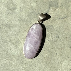 Kunzit, hänge silver 925 (A)
