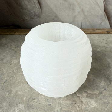 Selenit, lykta snöboll 8 cm