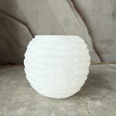 Selenit, lykta snöboll 8 cm