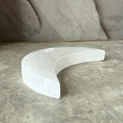 Selenit, måne 12 cm